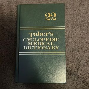 Tabers Cyclopedic Medical Dictionary